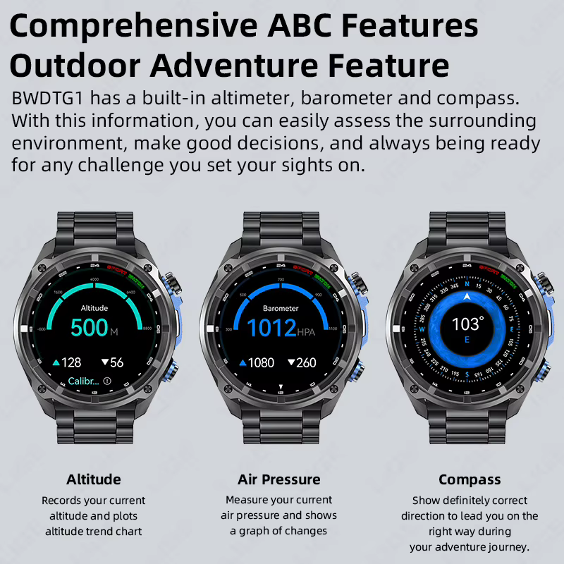 Montres intelligentes LIGE 2026 avec GPS