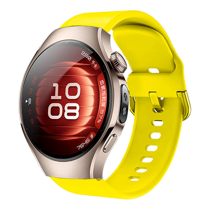 Bracelet en Silicone 18mm boucle colorée pour Huawei montre Gt4 41mm