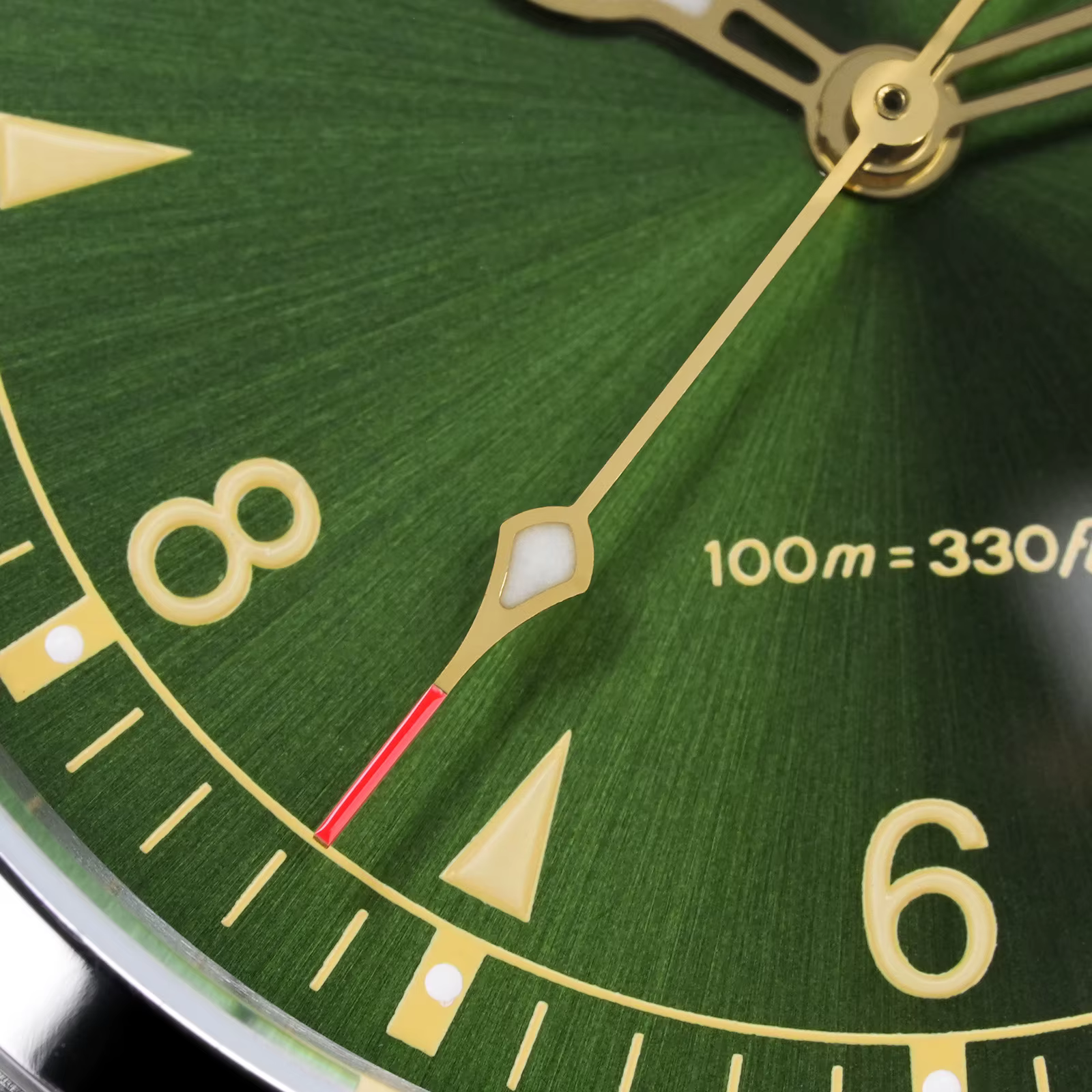 Militado-Montre-bracelet en cristal saphir bombé
