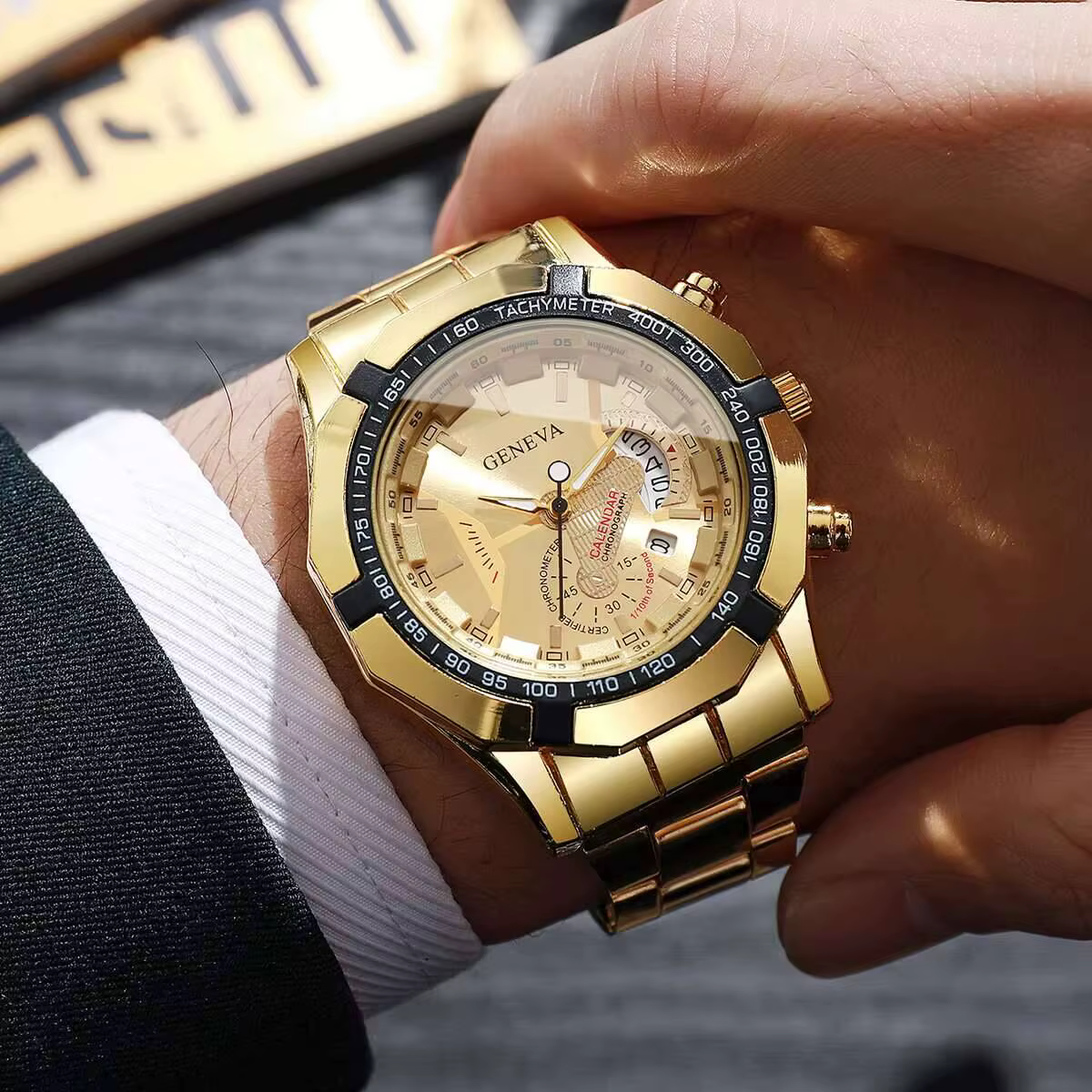 Montres d'affaires de luxe pour hommes