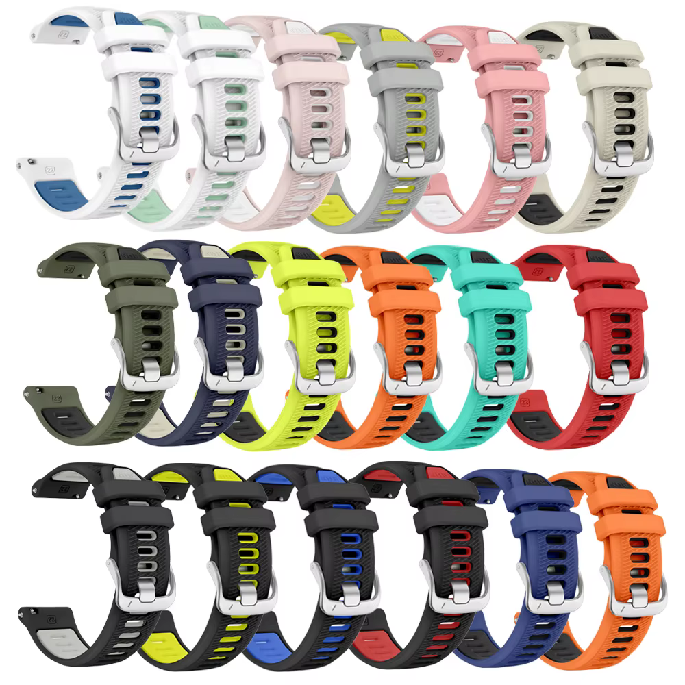 Bracelet de montre en silicone pour Garmin Forerunner70