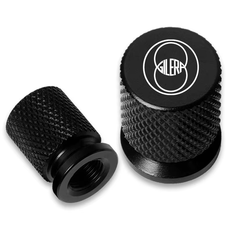 Bouchons de Valve de pneu de roue de moto, 2 pièces, pour Gilera GP800 Gp 800 Fuoco Nexus 500 Runner 50 125 200