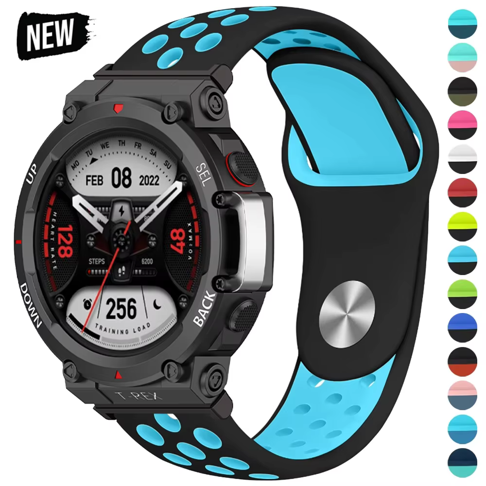 Ceintures pour Amazfit T Rex Trex 2 Pro Correa Bracelet respirant pour Huami