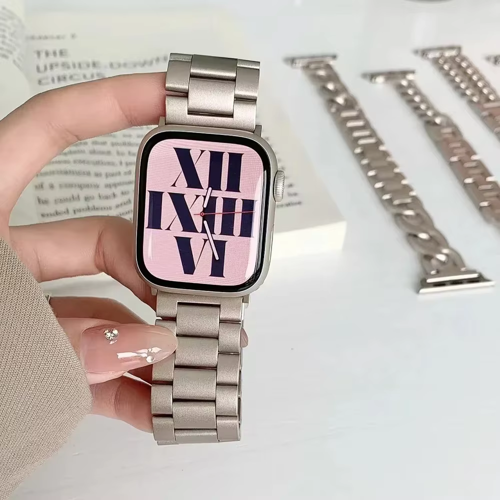 Bracelet étoile lumière pour Apple Watch 41mm 42mm