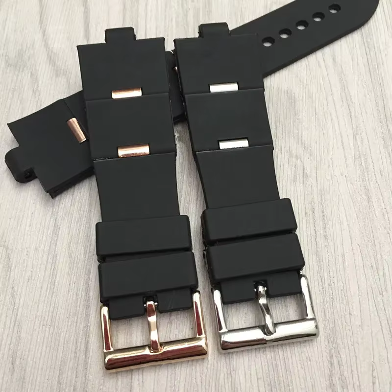 Pour bracelet de montre en caoutchouc Bulgari avec Interface convexe accessoires