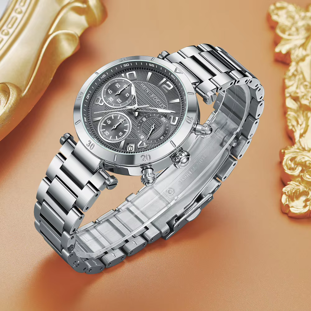 Montre femme MF0489, acier inoxydable