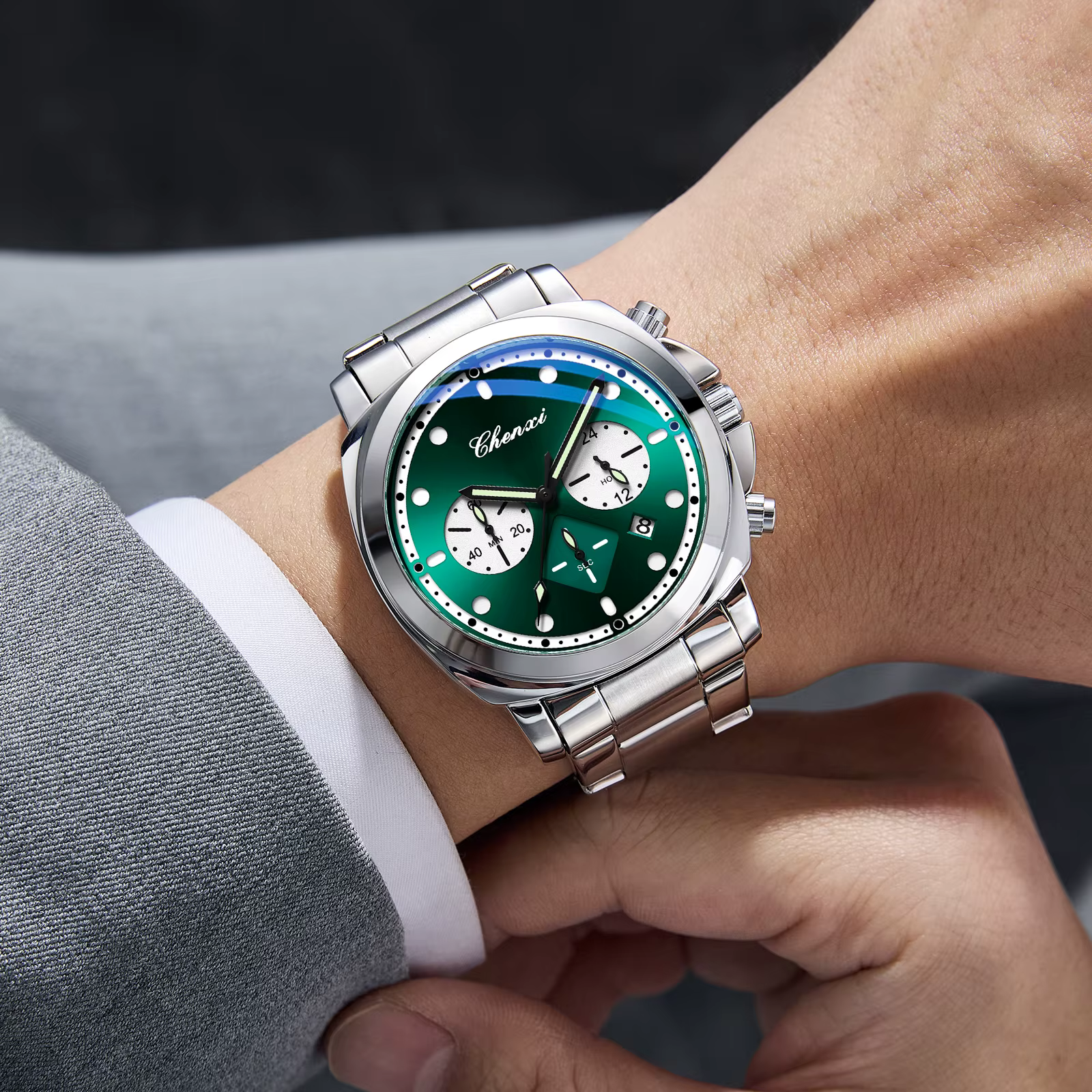 CHENXI – montre à Quartz de luxe pour hommes
