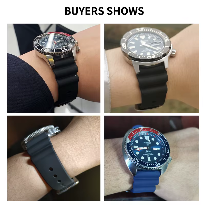Pour Seiko thon blanc Can Diver PROSPEX série SNE545P1 SNE547P1 Bracelet de montre Style homme