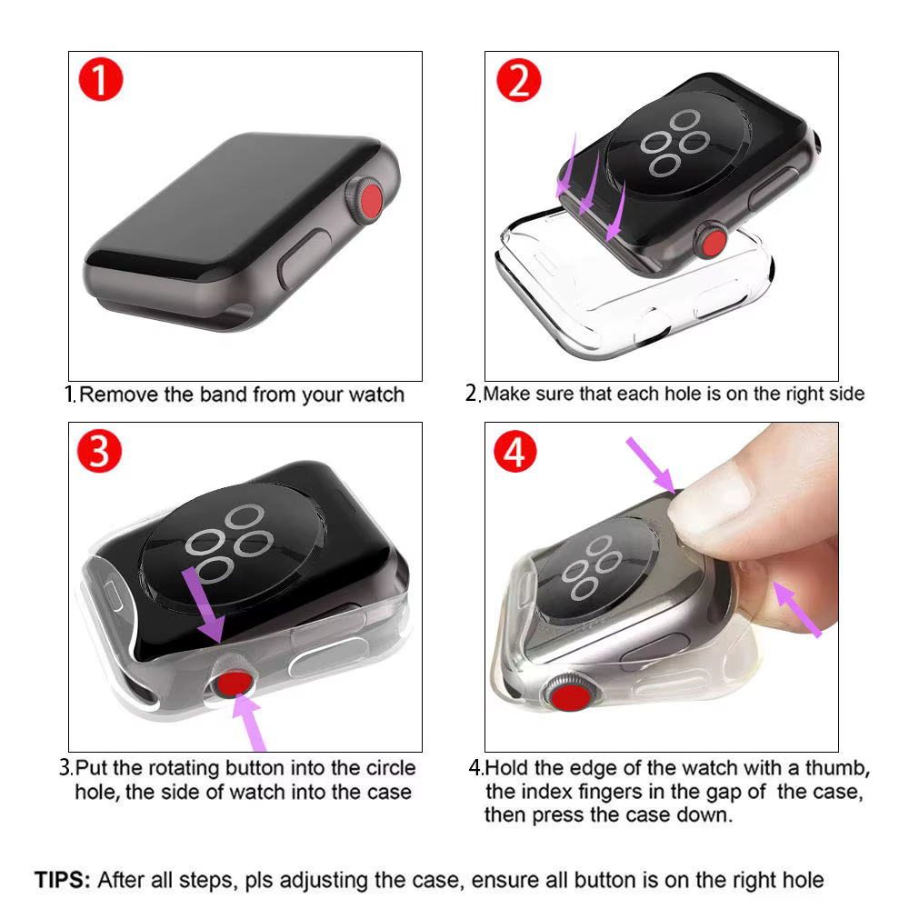 Housse pour Apple Watch Ultra 9 8 7 6 SE 5 4