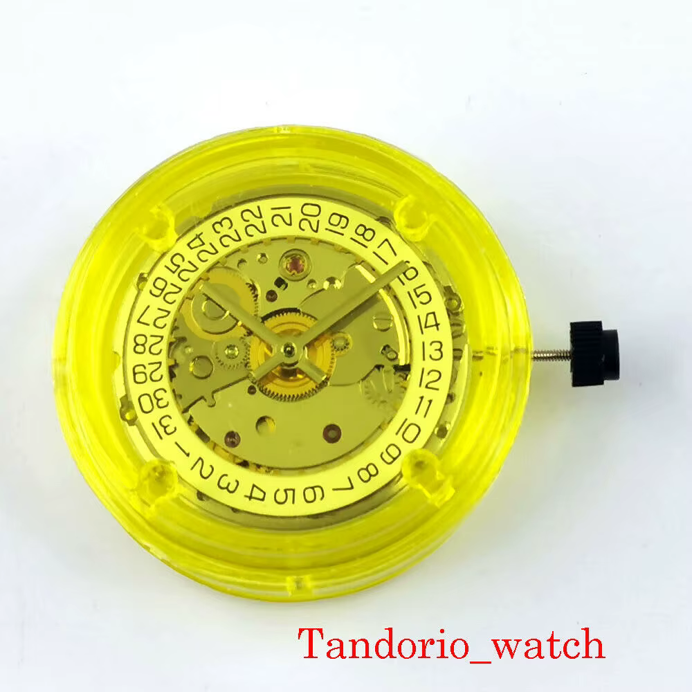 Mécanique 25 bijoux mouvement de montre automatique 28800 VPH mouette mécanisme de haute précision pièces de rechange