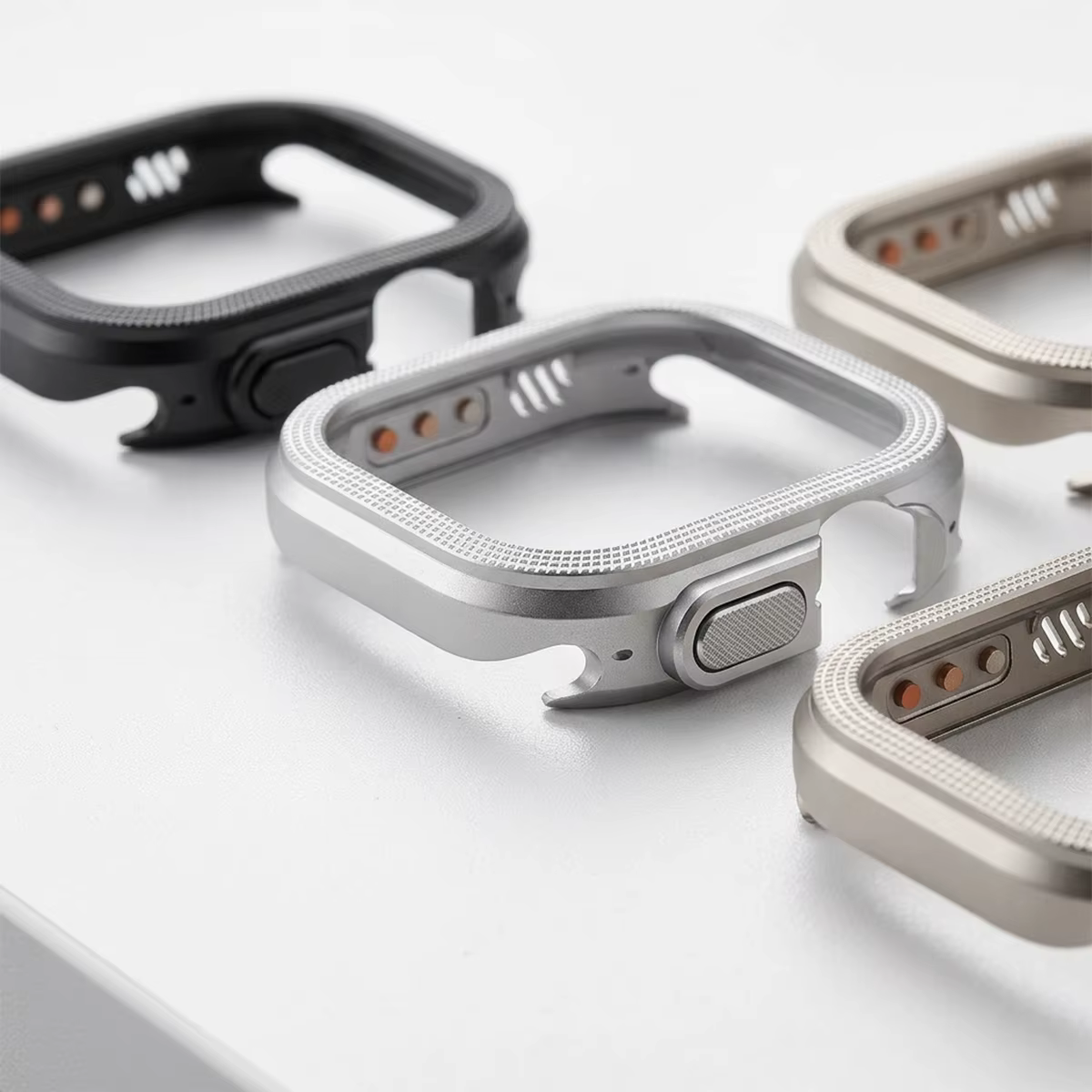 Coque en métal + PC pour Apple Watch Ultra 3/2/1 49mm