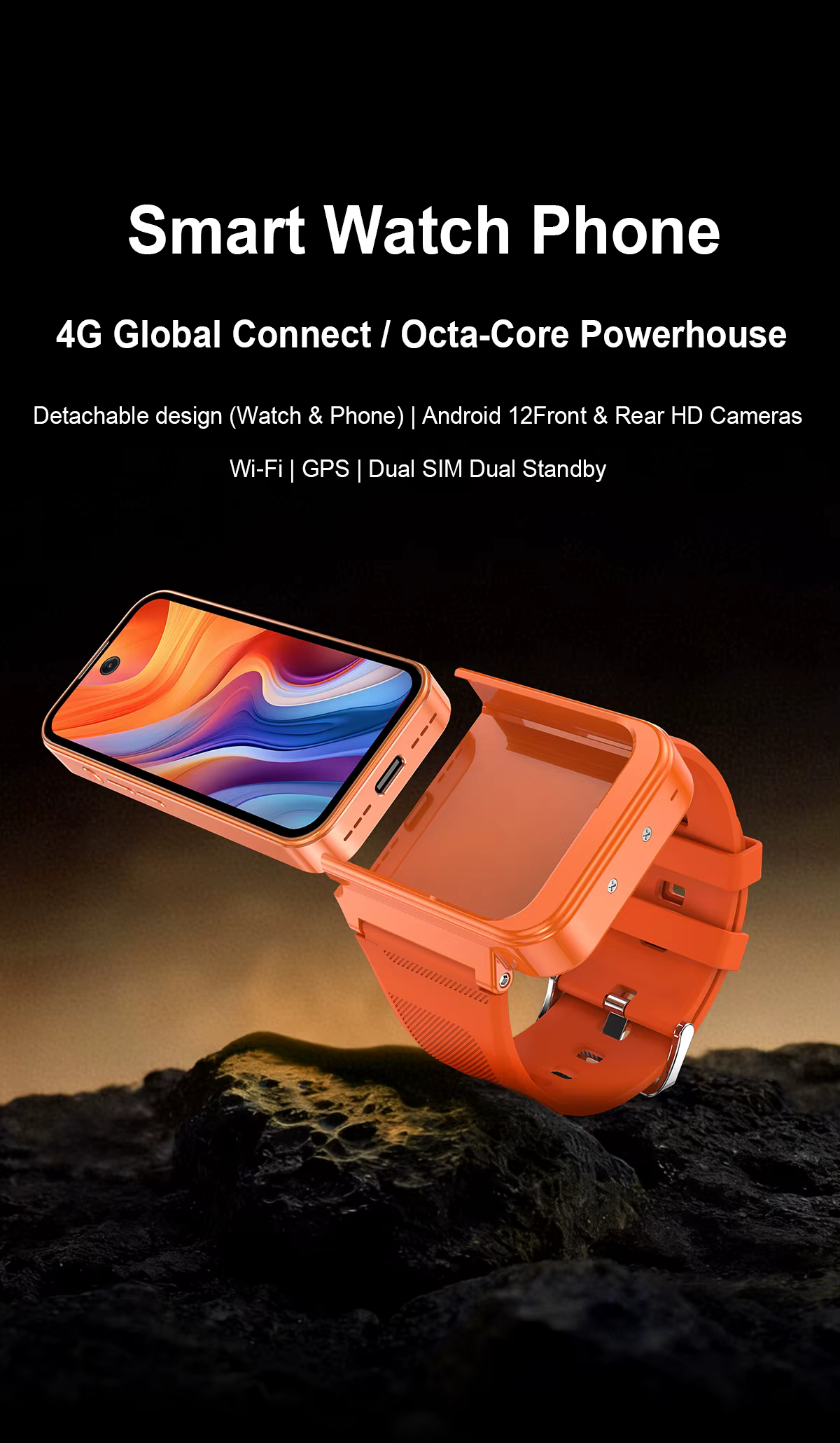 Smartwatch PG999 avec écran tactile