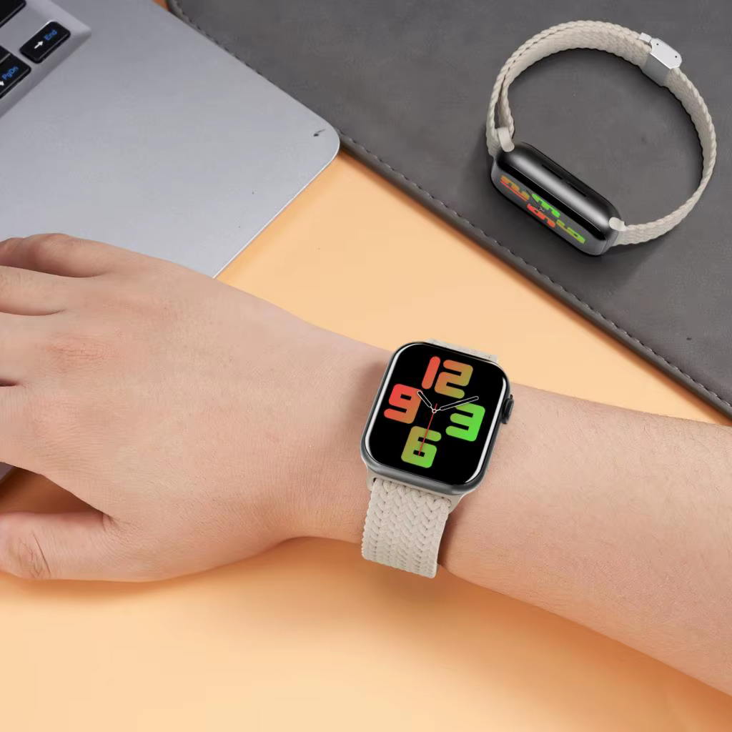 Bracelet Solo Loop Tressé pour Apple Watch Series 10