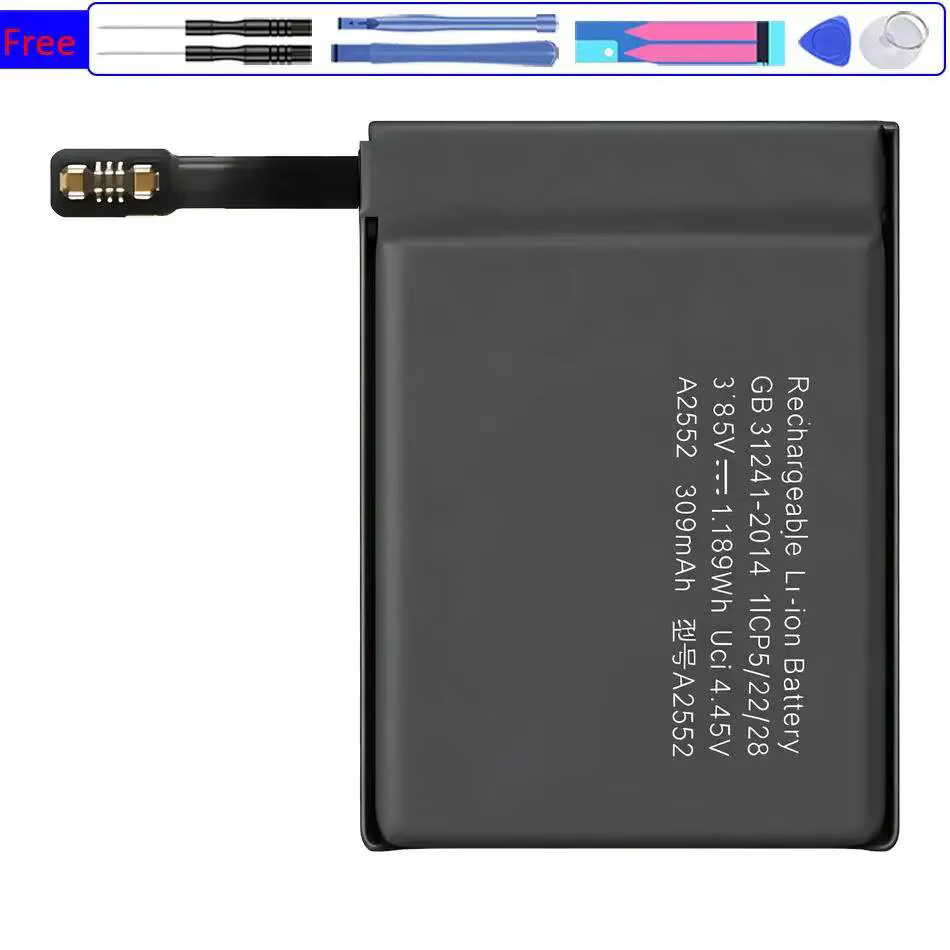 Batterie de montre stable 0-309mAh pour Apple Watch pour iWatch Series 7 8 9 45MM A2552
