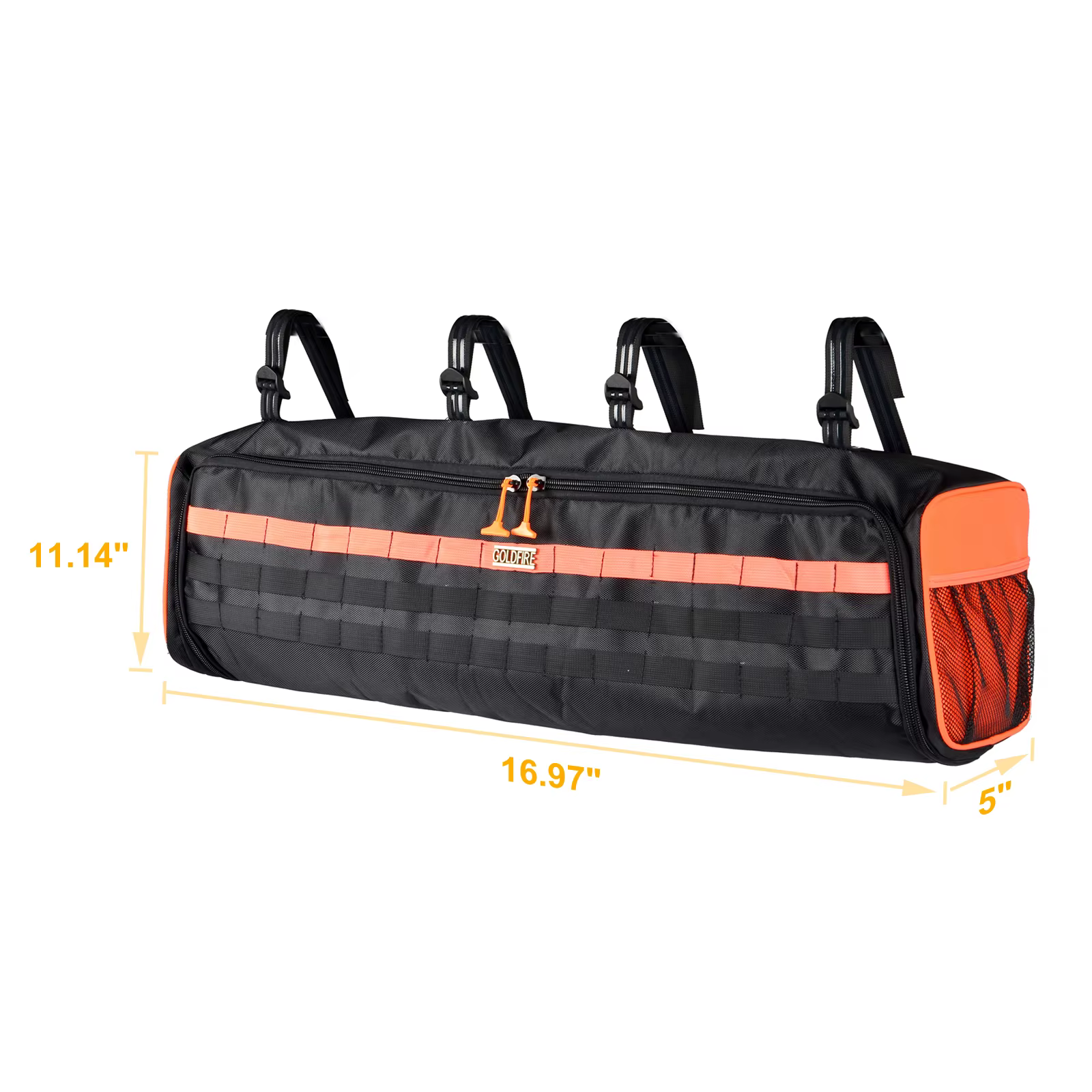 Jeep Wrangler-Sac de rangement pour barre roulante, sacs à outils de voiture, support de kits d'outils de camion, convient aux accessoires LJ TJ JK JL de 1987 à 2020
