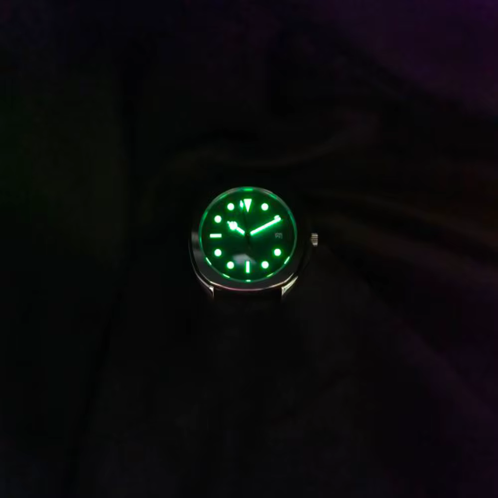 Parhéritage-Montre-bracelet en acier inoxydable pour homme