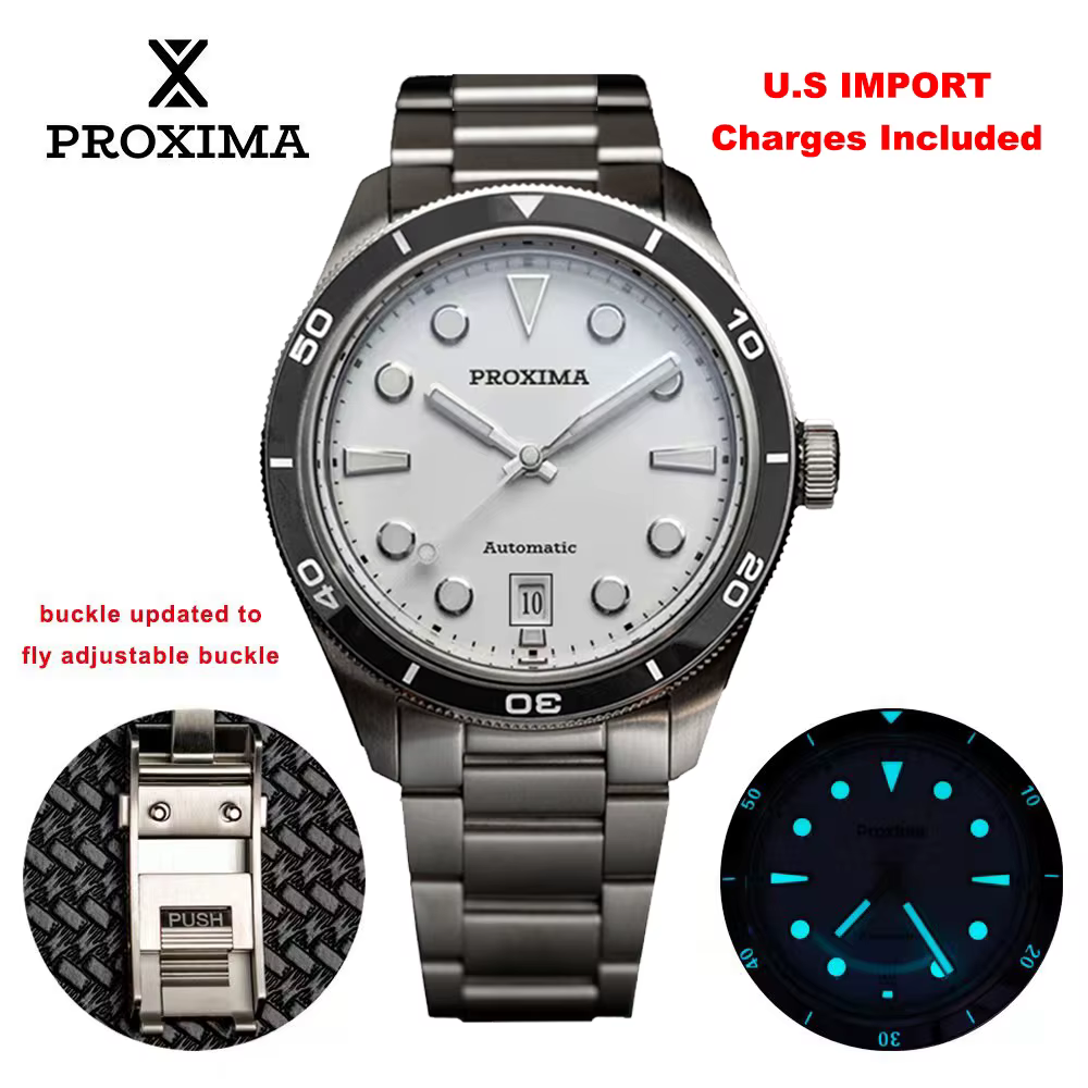 Proxima-Montre existent Mécanique Vintage pour Homme