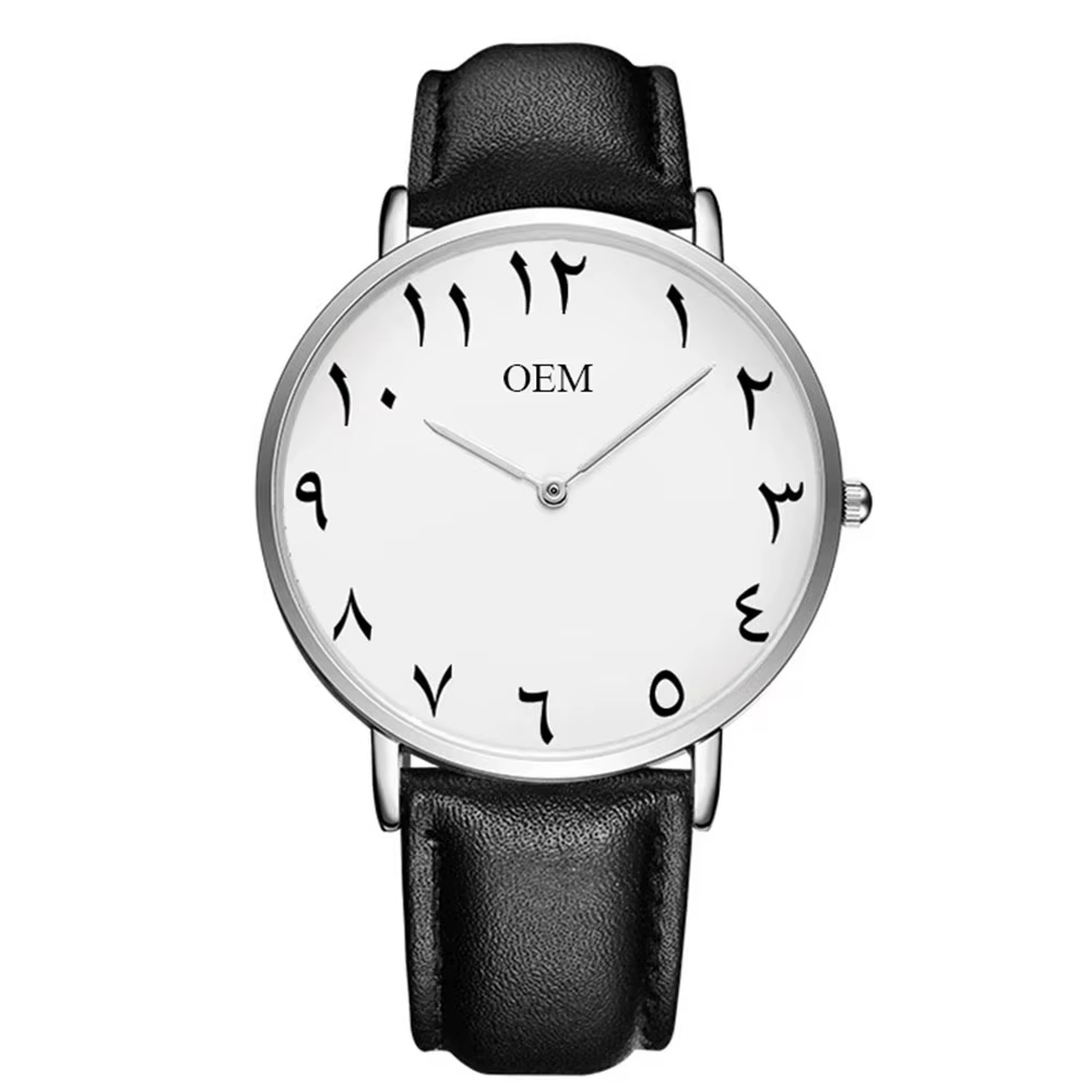 Montre personnalisée, veuillez discuter avant de commander