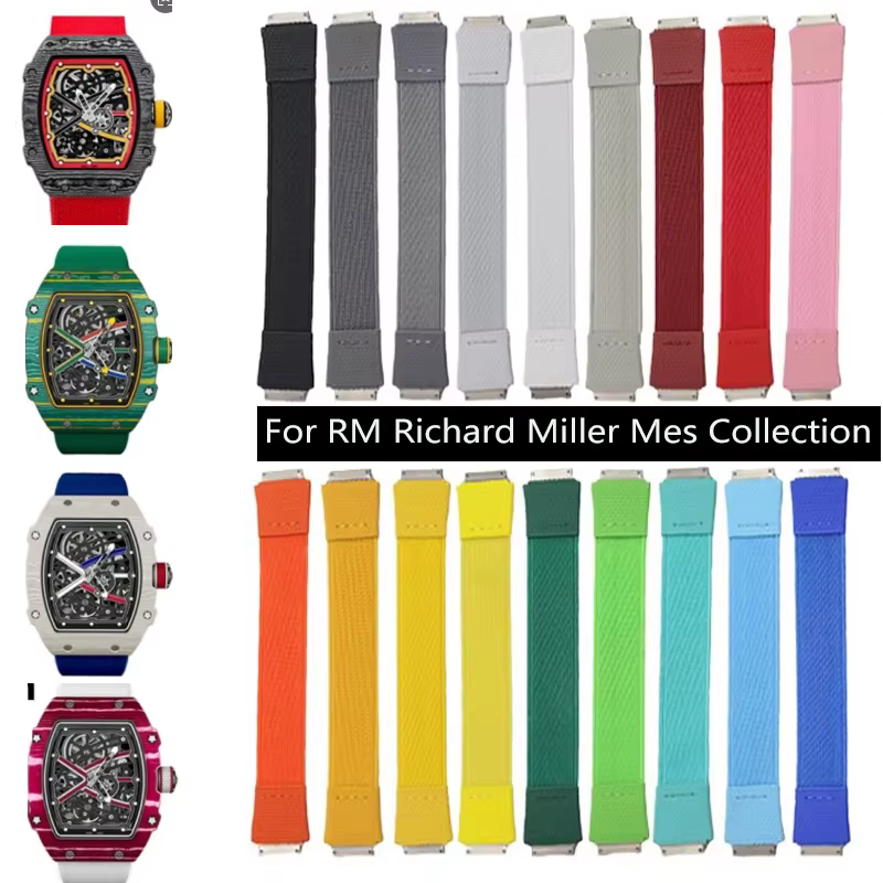 Bracelet de montre FKM en Nylon élastique personnalisé