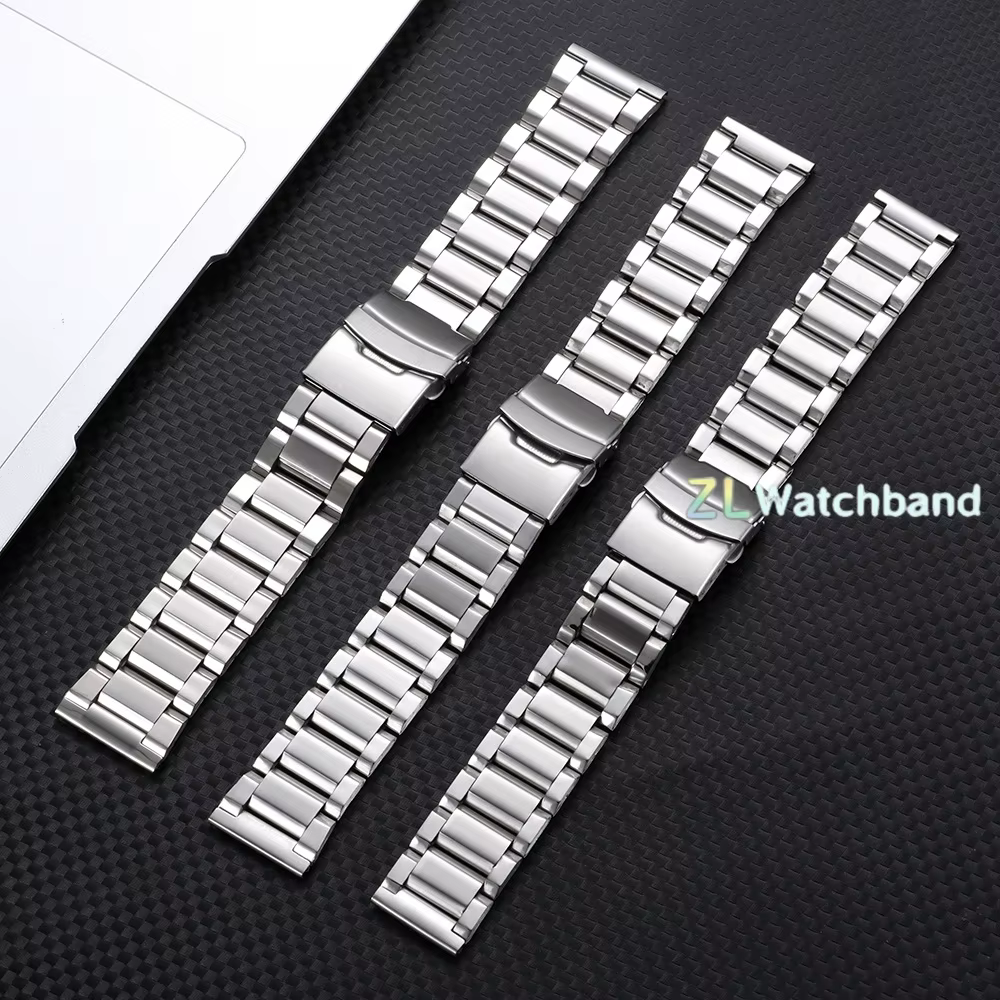 Bracelet de montre en métal 20mm 22mm 24mm pour Seiko