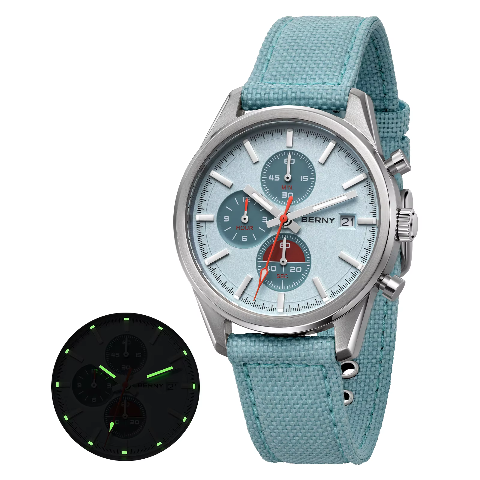 Montre chronographe BERNY pour homme/femme