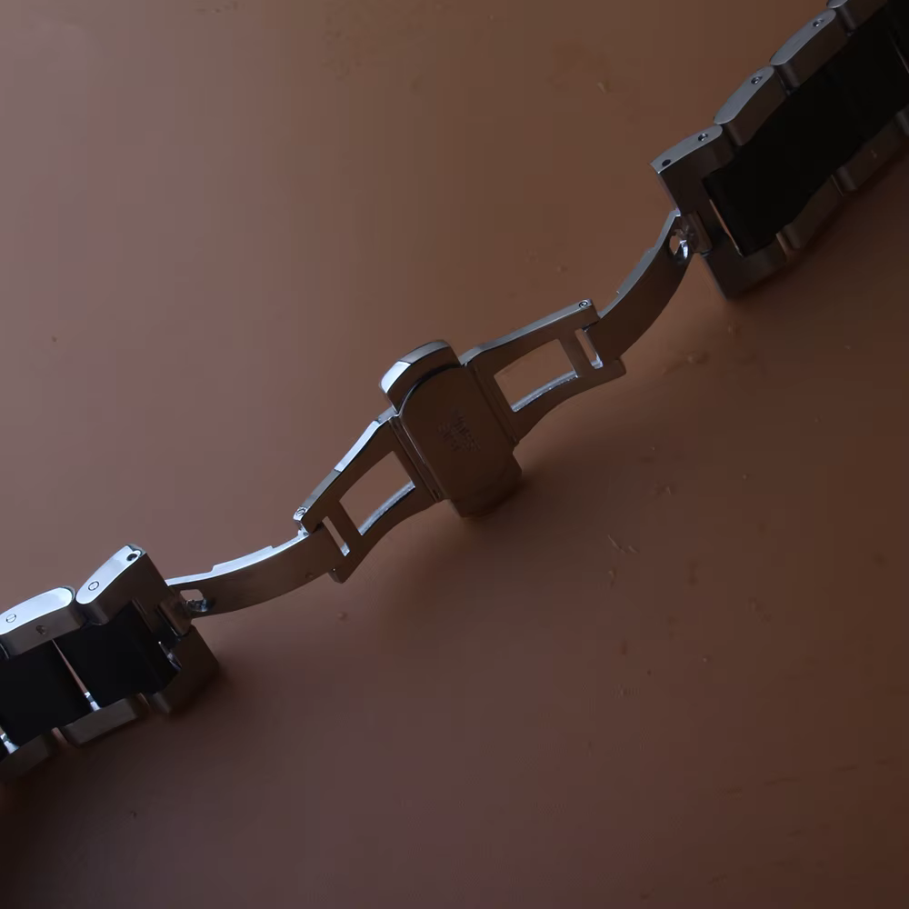Bracelet de montre en acier inoxydable pour hommes et femmes