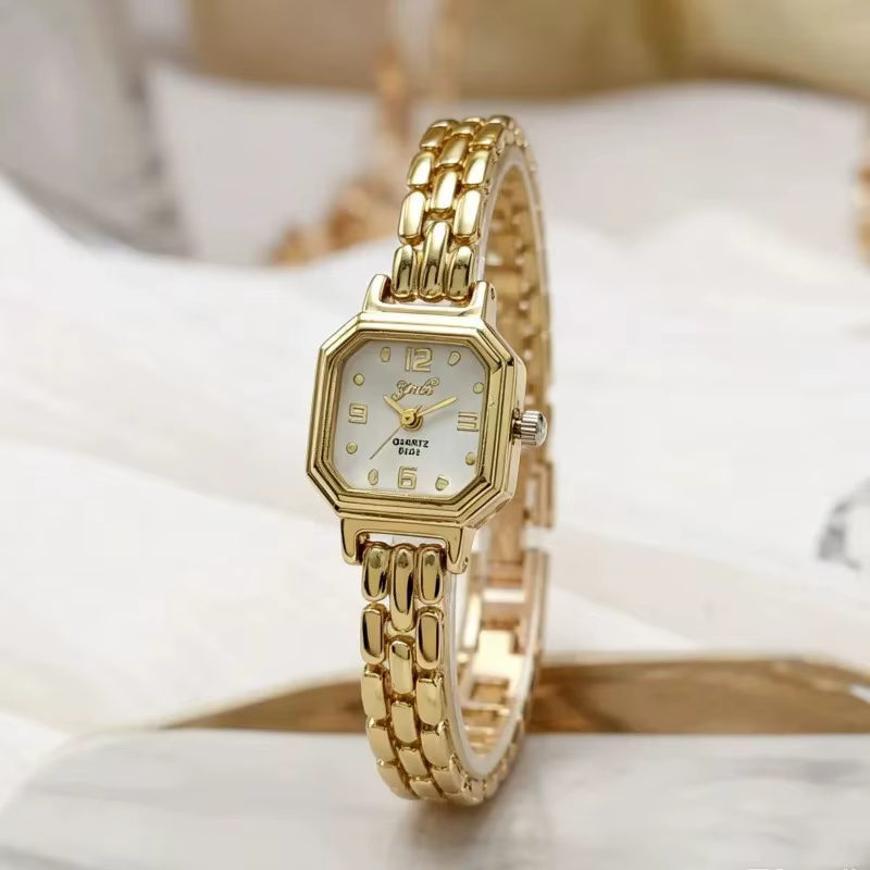 Montre à quartz pour femme de marque, petite montre carrée pour femme, montre bracelet tendance, montres de luxe, vente en gros, Relojes Para Mujer