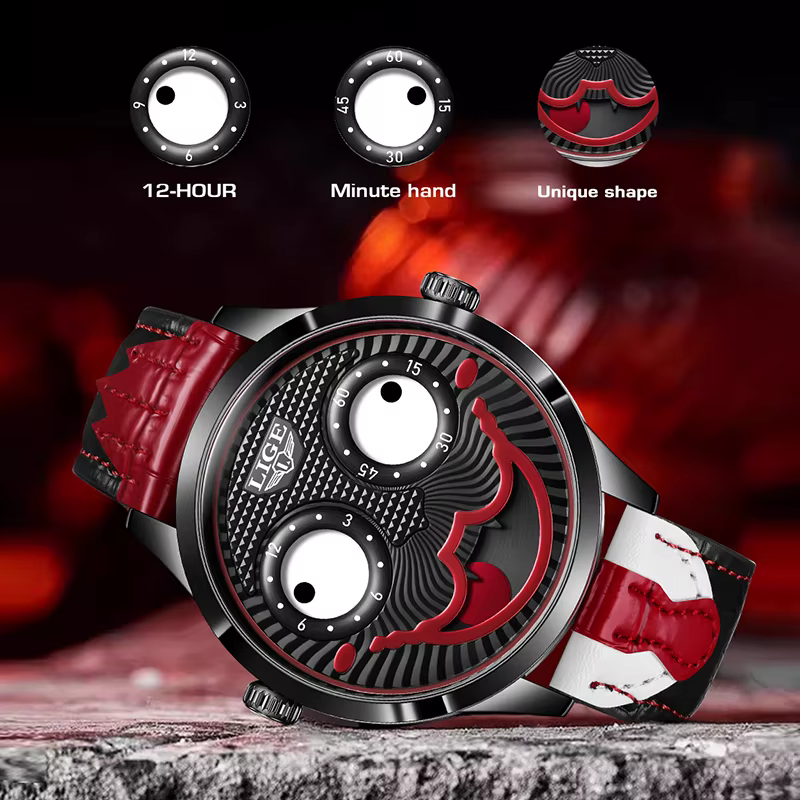 LIGE 2025 montres créatives pour hommes Clown mode