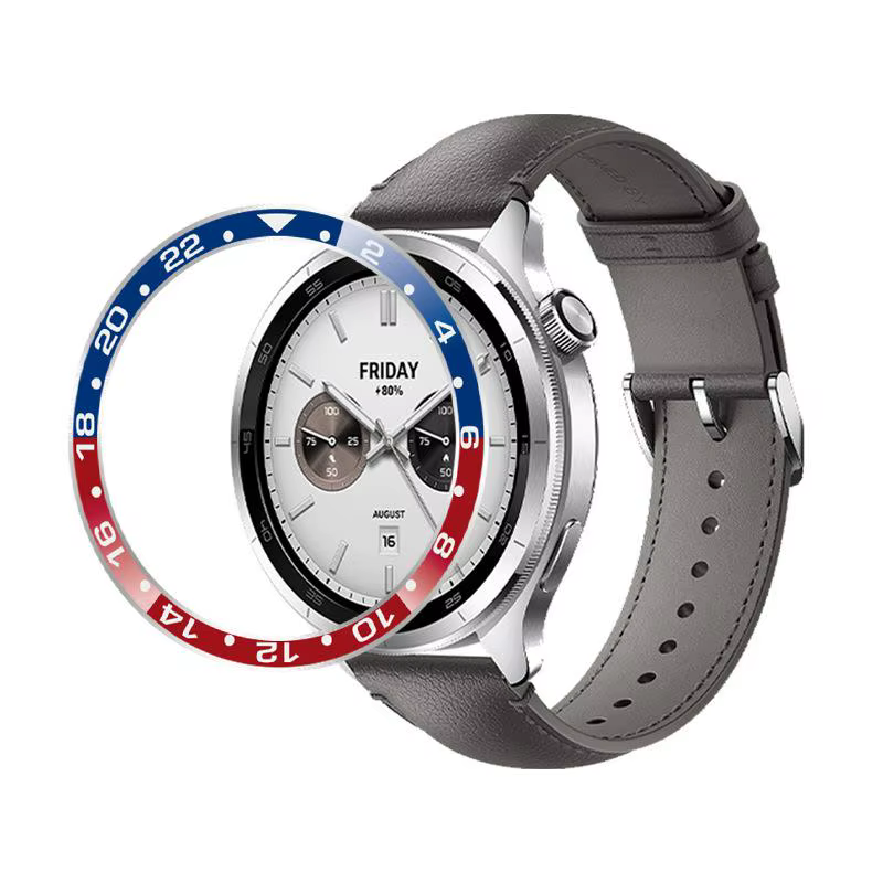 Boîtier rond en métal pour montre Xiaomi