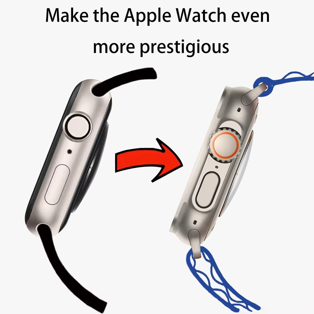Coque de protection d'écran pour Apple Watch 45mm 44mm 40 41 42 46mm