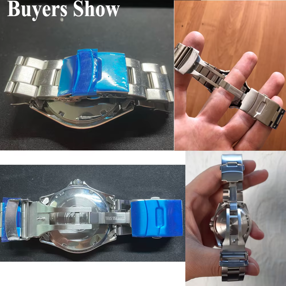 Accessoires de montre, fermoir pliant pour Seiko pour citoyen