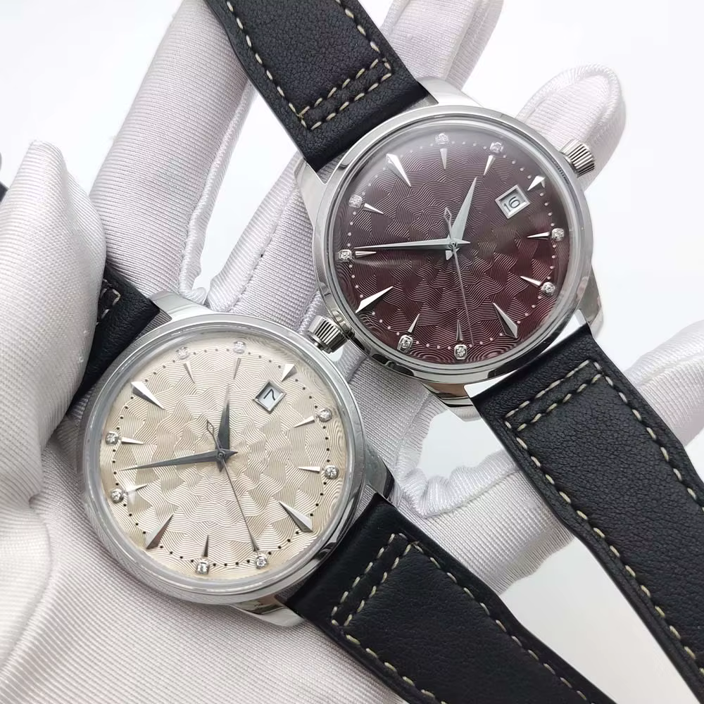 Montre mécanique automatique vintage pour hommes
