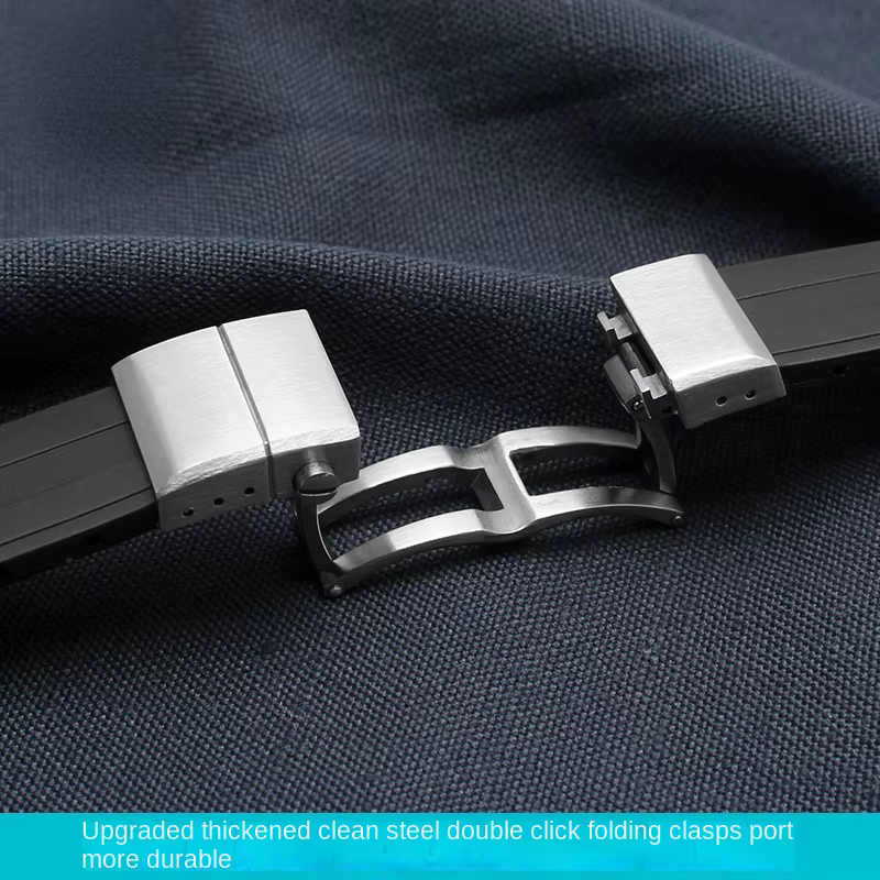Bracelet de montre en caoutchouc Silicone de haute qualité