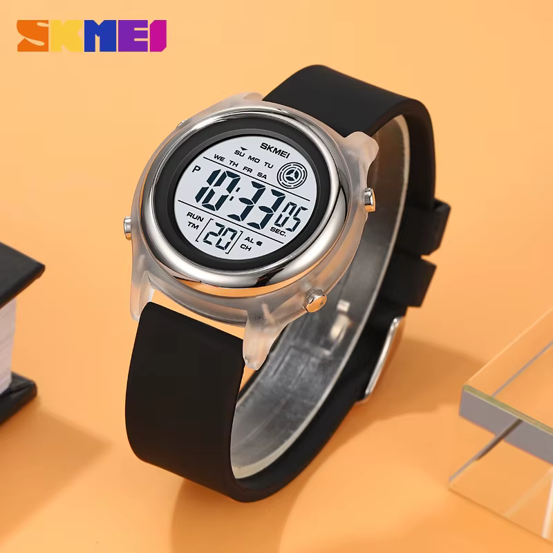 SKMEI 2094 femmes chronomètre dame montre-bracelet 50 M étanche antichoc reloj mujer rétro-éclairage affichage compte à rebours montres numériques
