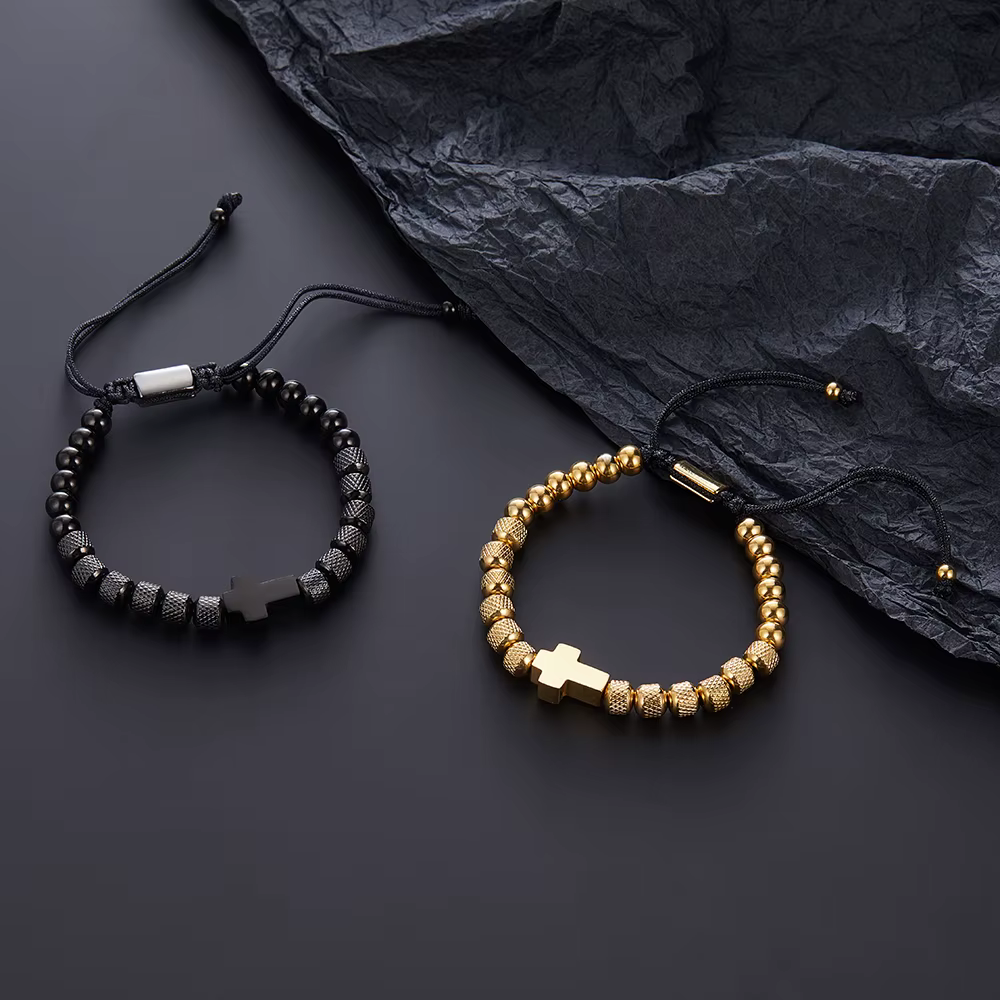 Bracelet en acier inoxydable galvanisé bon marché pour femmes