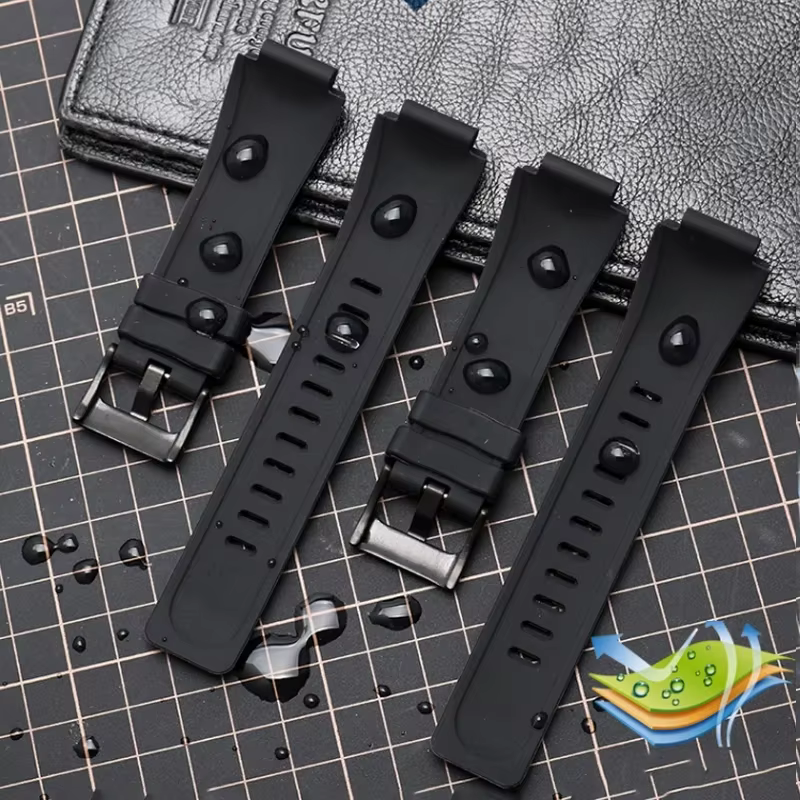 Bracelet de montre en caoutchouc de haute qualité