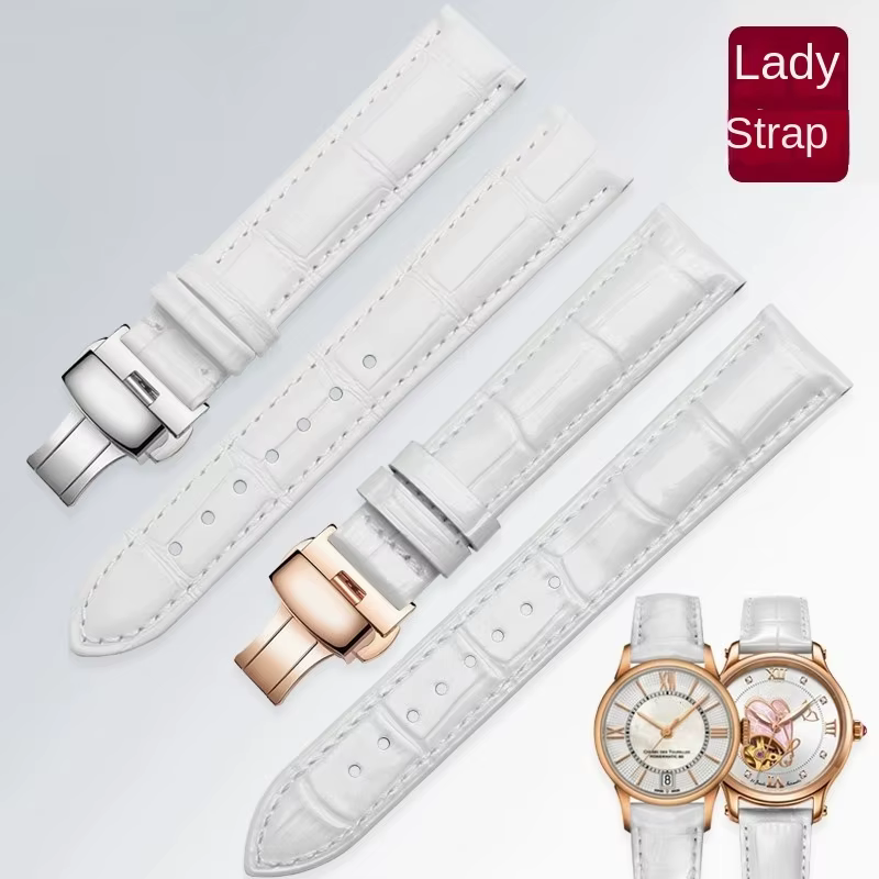 Bracelet blanc pour Tissot Cartier DW 12 14mm 15mm 16mm 17mm 18mm 20mm