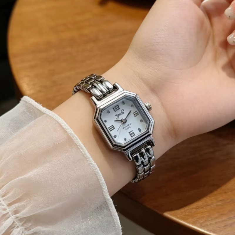 Montre à quartz pour femme de marque, petite montre carrée pour femme, montre bracelet tendance, montres de luxe, vente en gros, Relojes Para Mujer