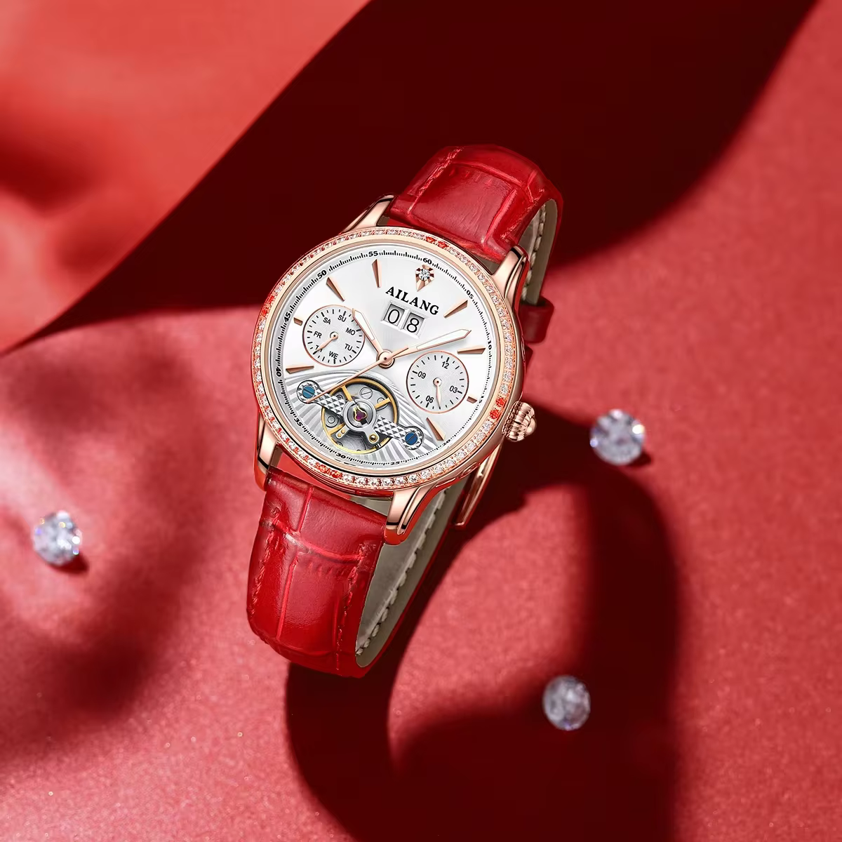 Montre automatique mécanique Seagull Fashion pour femme
