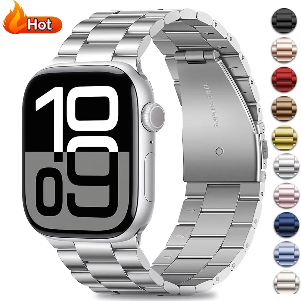 Bracelet en acier inoxydable pour Apple Watch Ultra 3/2
