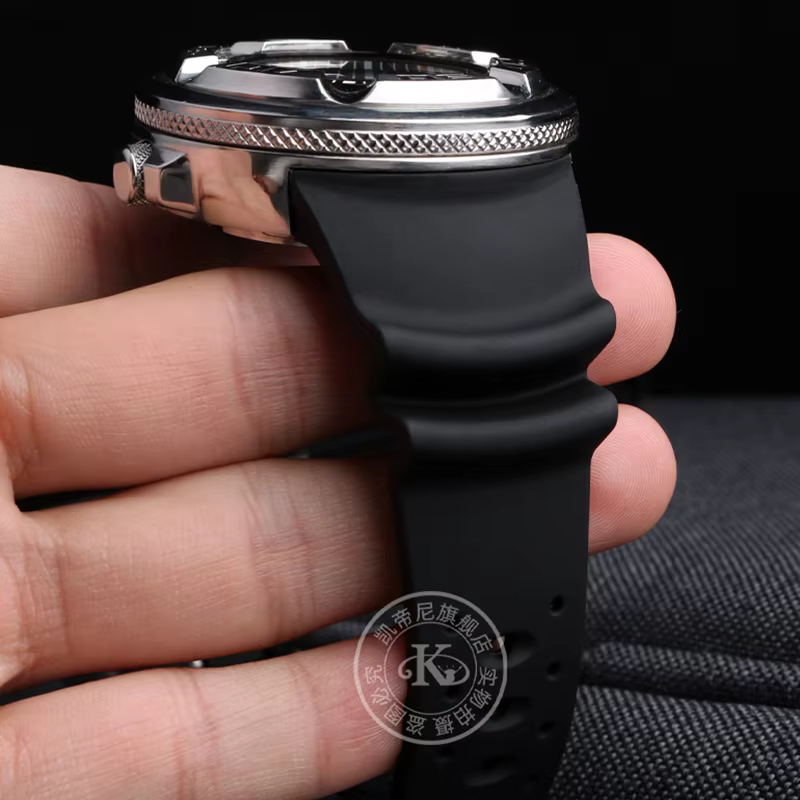 Bracelet de montre en caoutchouc pour Citizen BJ8050