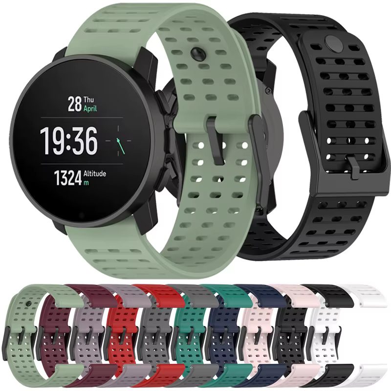 Bracelet de montre en silicone de remplacement