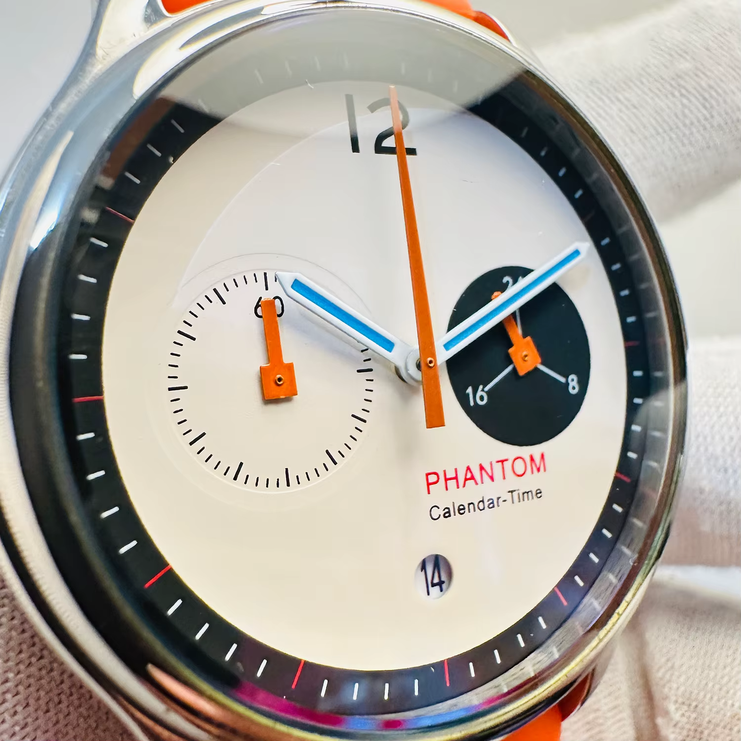Montre pour homme PHANTOM Sport Chrono - Acier inoxydable résistant aux rayures