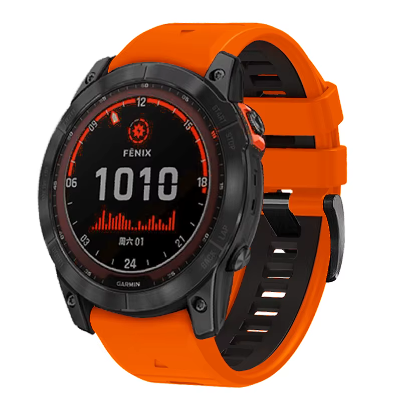 Bracelet de montre en Silicone 22 26MM