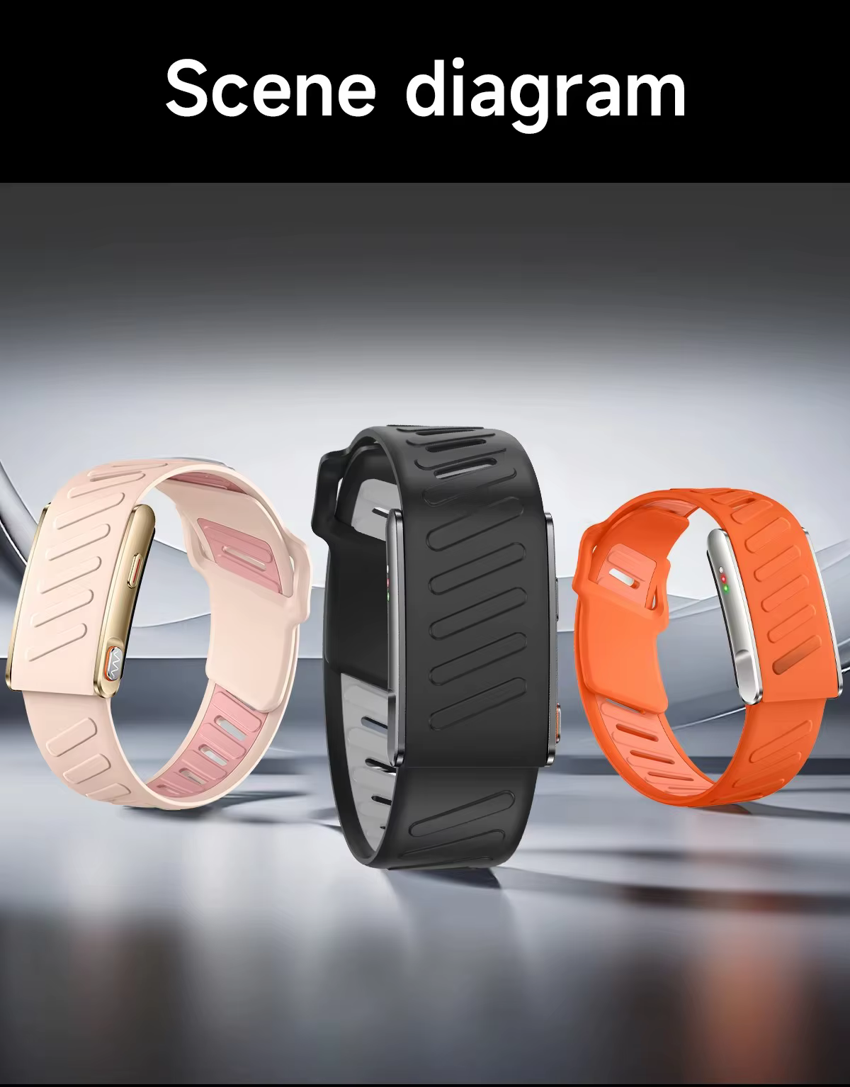 Bracelet intelligent sportif sans écran