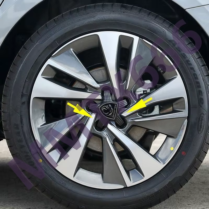 Yl022040Xk 9836678580 9848313880 Convient pour Peugeot 308 408 508 3008 4008 5008 508L Cache-moyeu de roue