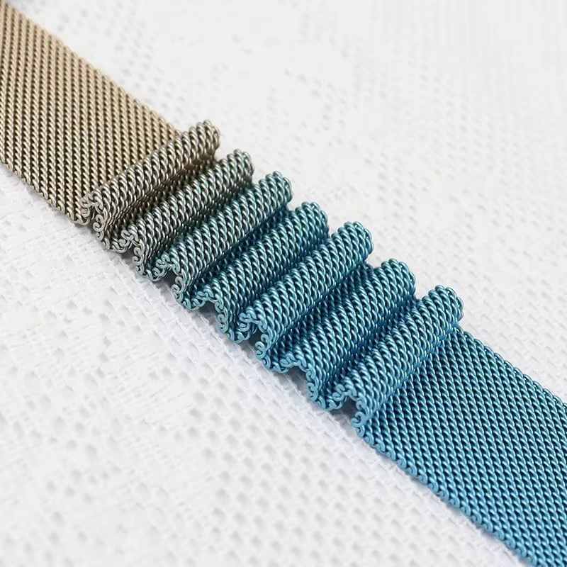 Boucle milanaise pour bracelets de montre Apple 45mm 44mm 40mm 41mm 42mm-46mm bracelet starlight iwatch série 8 7 6 5 SE 9 10 Ultra 2 49mm