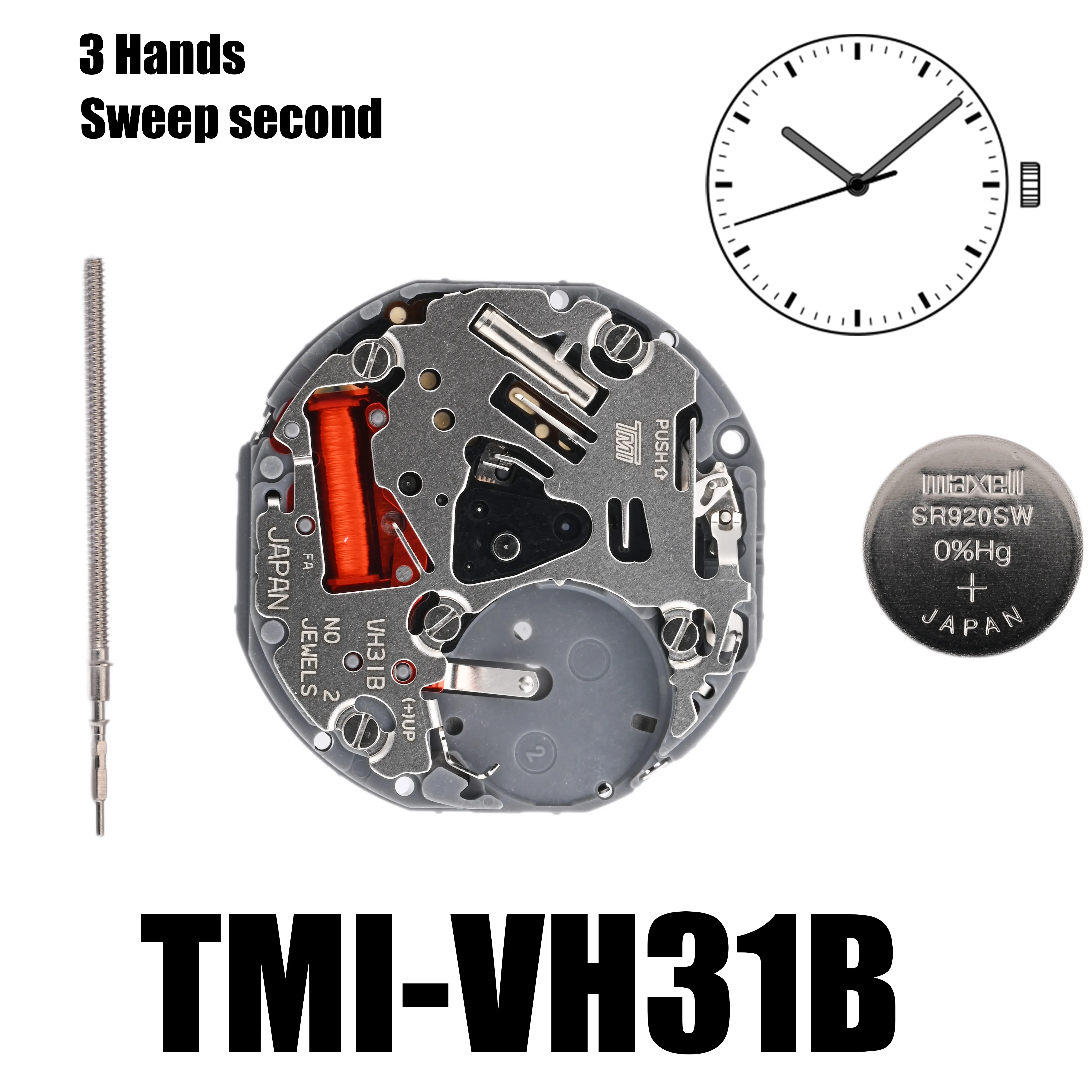 Mouvement VH31 Mouvement TMI vh31B