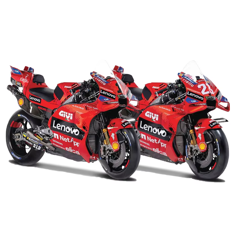 Maisto 1:18 Ducati Moto Gp Gresini Racing 2024 Prima Pramac Ducati alliage Miniature Moto moulé sous pression modèle jouets enfant cadeau