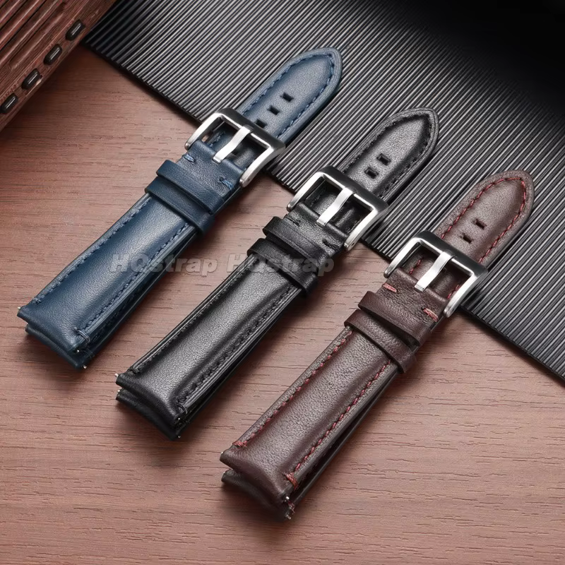 Bracelet de montre en cuir véritable de qualité supérieure